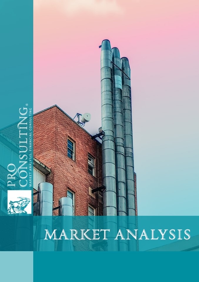 Analysis of the industrial market (metallurgy, chemical industry, mechanical engineering, automotive industry) in Ukraine. 2021 year